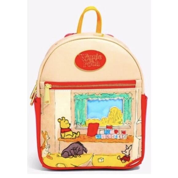 Disney Winnie the Pooh Christopher Robin\'s Room Mini Backpack NWT BRAND NEW main image 10